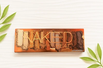 Urban Decay Naked Heat Eyeshadow Palette 12 Shades Warm Neutrals Authentic NEW - Image 1 of 2