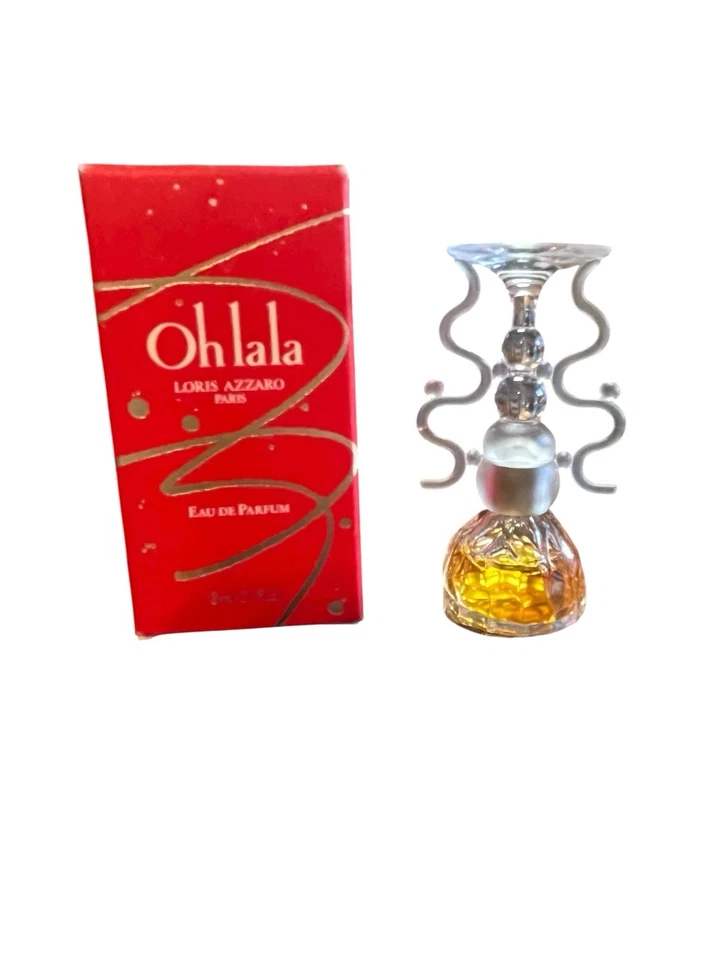 Vintage Oh La La by LORIS AZZARO Eau de Parfum 0.1 fl oz / 3ml Mini Perfume NIB - Image 1 of 4