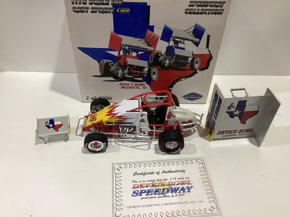 1/18 GMP 1998 Devil’s Bowl 25th Anniversary Sprint Car - Image 1 of 2