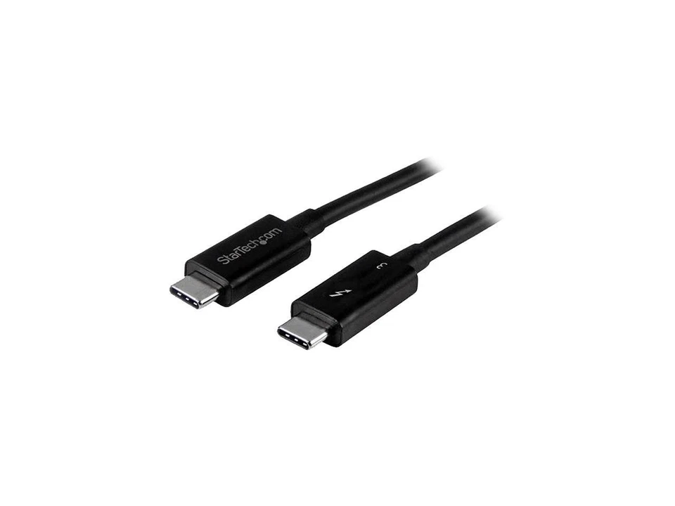 StarTech.com TBLT34MM50CM Thunderbolt 3 Cable - 40Gbps - Daisy Chainable - - Image 1 of 3