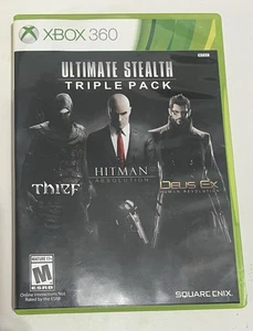 Ultimate Stealth Triple Pack (Microsoft Xbox 360, 2015) 3 Spiele ohne Handbuch - Bild 1 von 5