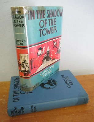 Dana Girls # 3 IN THE SHADOW OF THE TOWER by Carolyn Keene, 1943 in DJ - Image 1 of 3