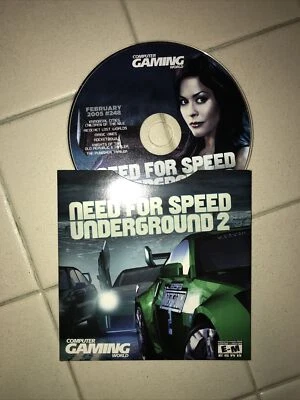 Computer Gaming World Demo Disc PC 248 Feb 2005 Need For Speed Underground 2 + - Image 1 of 2