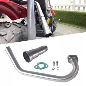 3Stage Exhaust Header Pipe For Coleman CT200U BT200X 212 196cc Go Kart Mini Bike - Picture 1 of 11