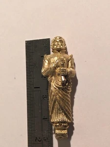 Ship Model Fittings Parts Hull Decor Ornament Gilt Brass Figurehead 50mm x 15mm - Picture 1 of 2