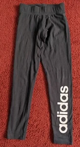Adidas Girl's Active Legging Tight Pants Black Size XS - Picture 1 of 3