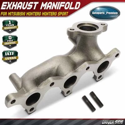 Colector de escape del lado del conductor para Mitsubishi Montero 1996 1998-2000 Montero Sport Foto 1 de 4