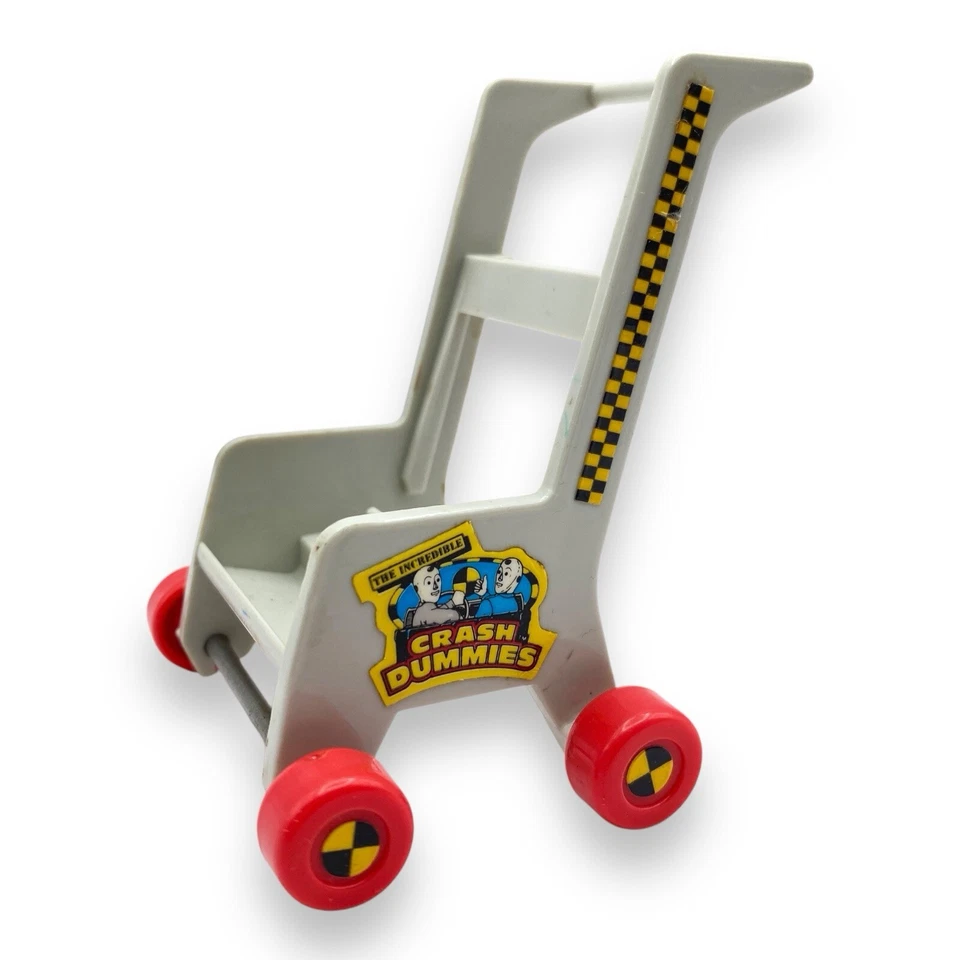 Increíble Crash Dummies Skid the Kid Cochecito Vehículo Marco SOLO TYCO 1991 Foto 1 de 4