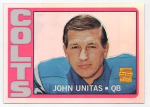 2000 TOPPS CHROME REPRINT REFRACTOR John Unitas - Picture 1 of 2
