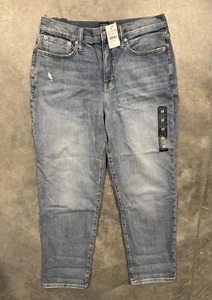 J. Jeans Crew Donna Relaxed Boyfriend Denim Tutto il Giorno Elasticizzato Tg 28 Nuovo con etichette - Foto 1 di 5