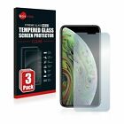 Apple iPhone Xs , 3 x Savvies® Xtreme Glass HD33 Clear Tempered Screen Protector