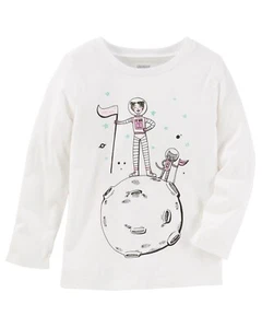 OshKosh B'Gosh/Carter Toddler Girls' Girl Astronaut Tee 2T,3T,4T - Picture 1 of 6