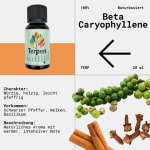 Beta-Caryophyllen 20 ml | Reines Terpen - Bild 1 von 1