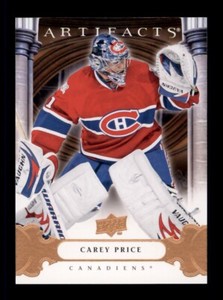 2009-10 UD ARTIFACTS #24 CAREY PRICE MONTREAL CANADIENS
