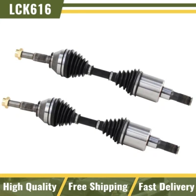 Juego de 2 ejes delanteros TrakMotive CV para Chevy Colorado GMC Canyon I-350 370 Foto 1 de 4