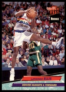 1992-93 FLEER ULTRA LAPHONSO ELLIS RC DENVER NUGGETS #251