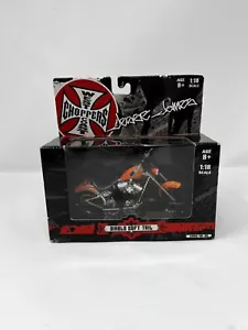 West Coast Choppers Jesse James Diablo Bike Soft Tail Orange Pinstripe Custom - Picture 1 of 6