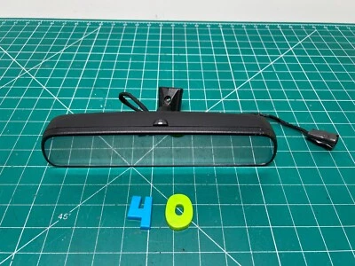 14-24 SUBARU FORESTER INTERIOR REAR VIEW MIRROR BLACK OEM - Image 1 of 4