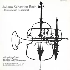 BACH Brandenburg Concerto 2 Overture 3 Concerto RICHTER MANDOZZI Electronic Synt - Picture 1 of 3