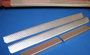 Keystone Packard Feuerwehr Aluminium Trittbrett Platte 2er Set - Bild 1 von 1