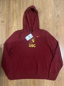 USC Trojans Nike Women’s Hoodie Sweatshirt Size XXL Red NEW WITH TAGS - Picture 1 of 11