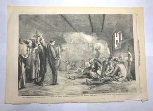 1862 The Illustrated London News - Thomas A Becket kurz vor seiner Ermordung - Bild 1 von 5