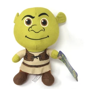 Shrek Green Plush Stuffed Toy Doll Movie Dreamworks 7" Big Head New - Picture 1 of 3