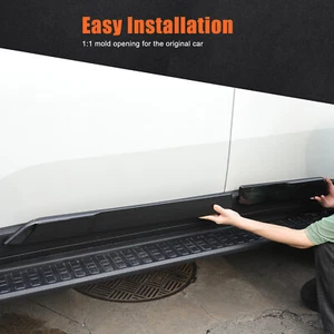 Gloss Black Car Door Body Trim Molding Kit For Toyota Land Cruiser LC250 2024+ - Picture 1 of 12