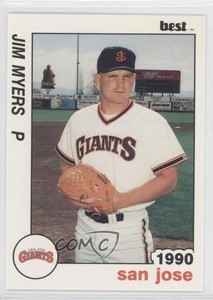 1990 Best San Jose Giants Jimmy Myers #15