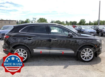 Lincoln MKC 2015-2020 carrocería moldura lateral panel basculante cubierta de moldura 4 piezas 3" BBL Foto 1 de 4