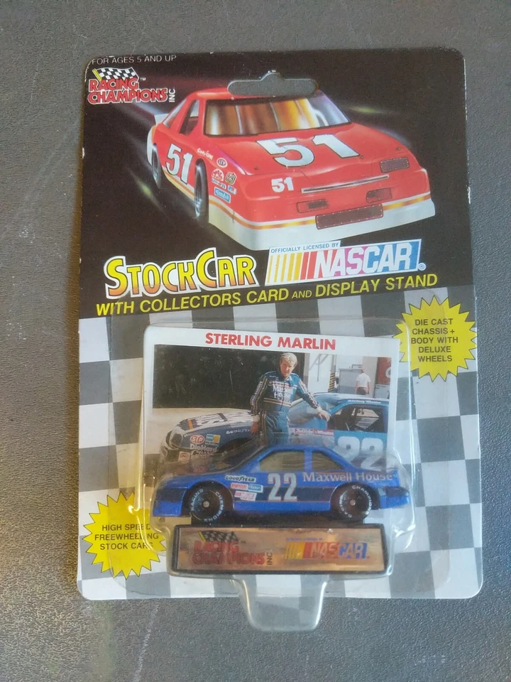 Racing Champions Sterling Marlin #22 Maxwell House 1:64 DieCast Car 1991 Nascar - Image 1 of 1