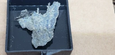 Beautiful Native Silver on Bornite Thumbnail specimen - Image 1 of 2