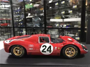 1:18 Top Marques Ferrari 330 P4 Daytona ganador 1967 #24 resina limitada - Imagen 1 de 5