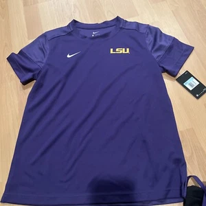 Nike Women’s LSU TIGERS Football Athletic Shirt Sz. Medium NEW CI6434-548 - Picture 1 of 3