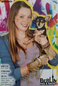 ANNE WÜNSCHE - Autogrammkarte 7x10 cm - Hanna Berlin Tag & Nacht BRAVO Autogramm - Bild 1 von 1
