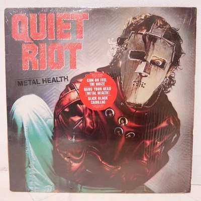 QUIET RIOT / METAL HEALTH US PRESSING LP W/ SHRINK, HYPE STICKER - Image 1 of 4