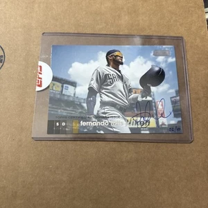 Fernando Tatis Jr 2020 Topps Stadium Club 5x7 Box Topper Autograph /10 - Picture 1 of 4
