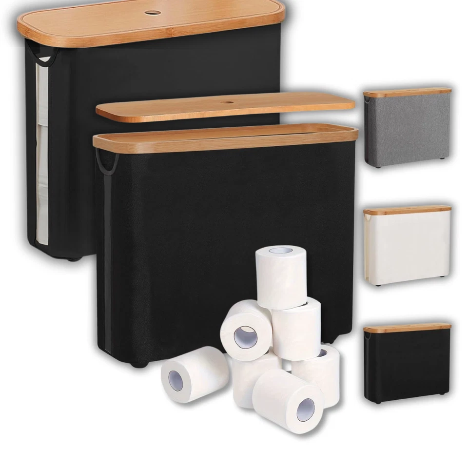 Хранение туалетной бумаги, держатель туалетной бумаги, контейнер для туалетной бумаги органайзер для ванной - Изображение 1 из 4