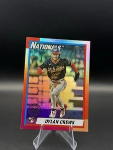 Dylan Crews Rookie 2025 Topps Update Series 1990 Insert #U90-46 RC Nationals - Picture 1 of 2