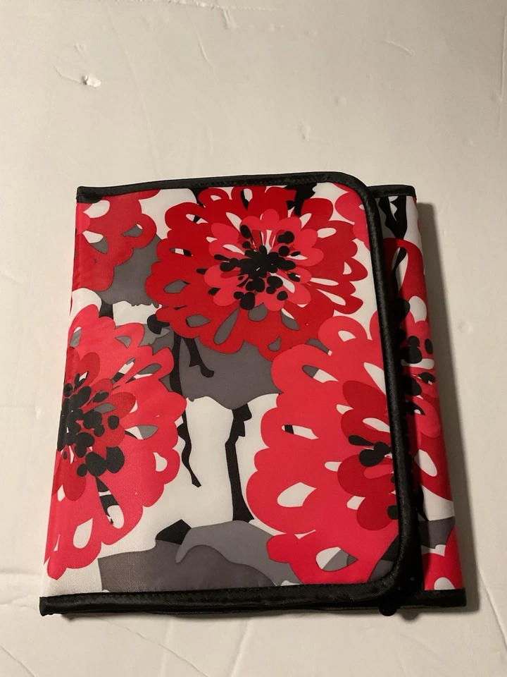 Thirty-One Bold Bloom Fold It Up Organizer IPad/Tablet Holder 7.5” X 9.5” New - Image 1 of 4