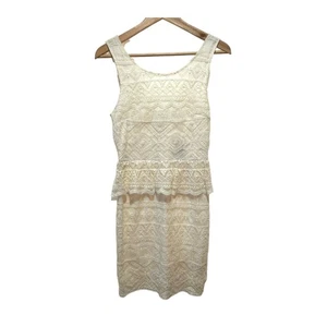 American Eagle Outfitters Lace Design Sleeveless Mini Dress Zipper Y2K Fairy - Picture 1 of 7