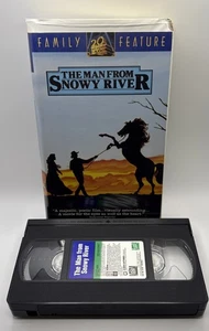 The Man From Snowy River VHS Tape 1994 Movie Fox Video Clamshell Kirk Douglas - Picture 1 of 1