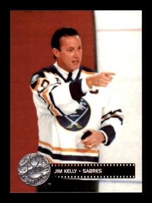 1991-92 Pro Set Platinum - Celebrity Captain Jim Kelly #293 - Image 1 of 2