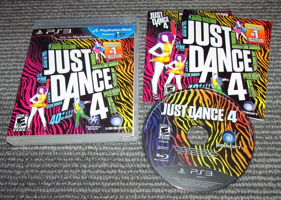 Just Dance 4 for PlayStation 3 PS3 Complete Fast Shipping - Image 1 of 2