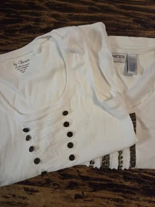 Chico's Damen Shirts (2er Set) - Gr. XS (0) - Bild 1 von 6