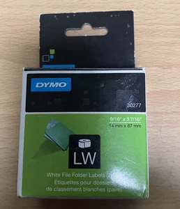 Dymo (2UP) Ablage Etiketten - 9/16" x 3 7/16" 1 Rolle (30277) - Bild 1 von 2