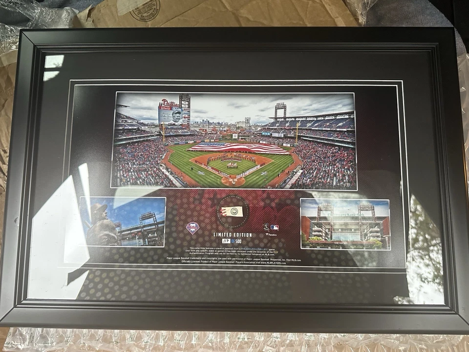 Edición Limitada Filis Ciudadanos Banco Parque Decoración Pared Foto 1 de 4