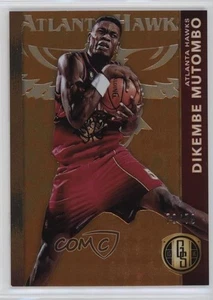 2015-16 Panini Gold Standard AU /79 Dikembe Mutombo #191 HOF - Foto 1 di 4