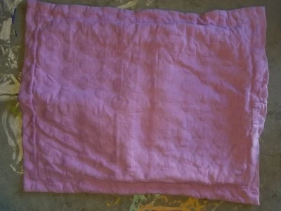 Falsa acolchada estándar Pottery Barn Teen "Modern Circles - Rosa claro" Foto 1 de 4