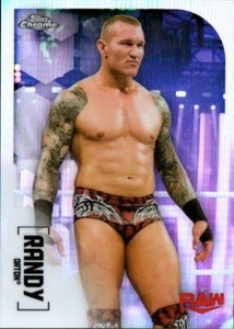 2020 Topps WWE Chrome Wrestling Card - Refractor #48 Randy Orton - Picture 1 of 2
